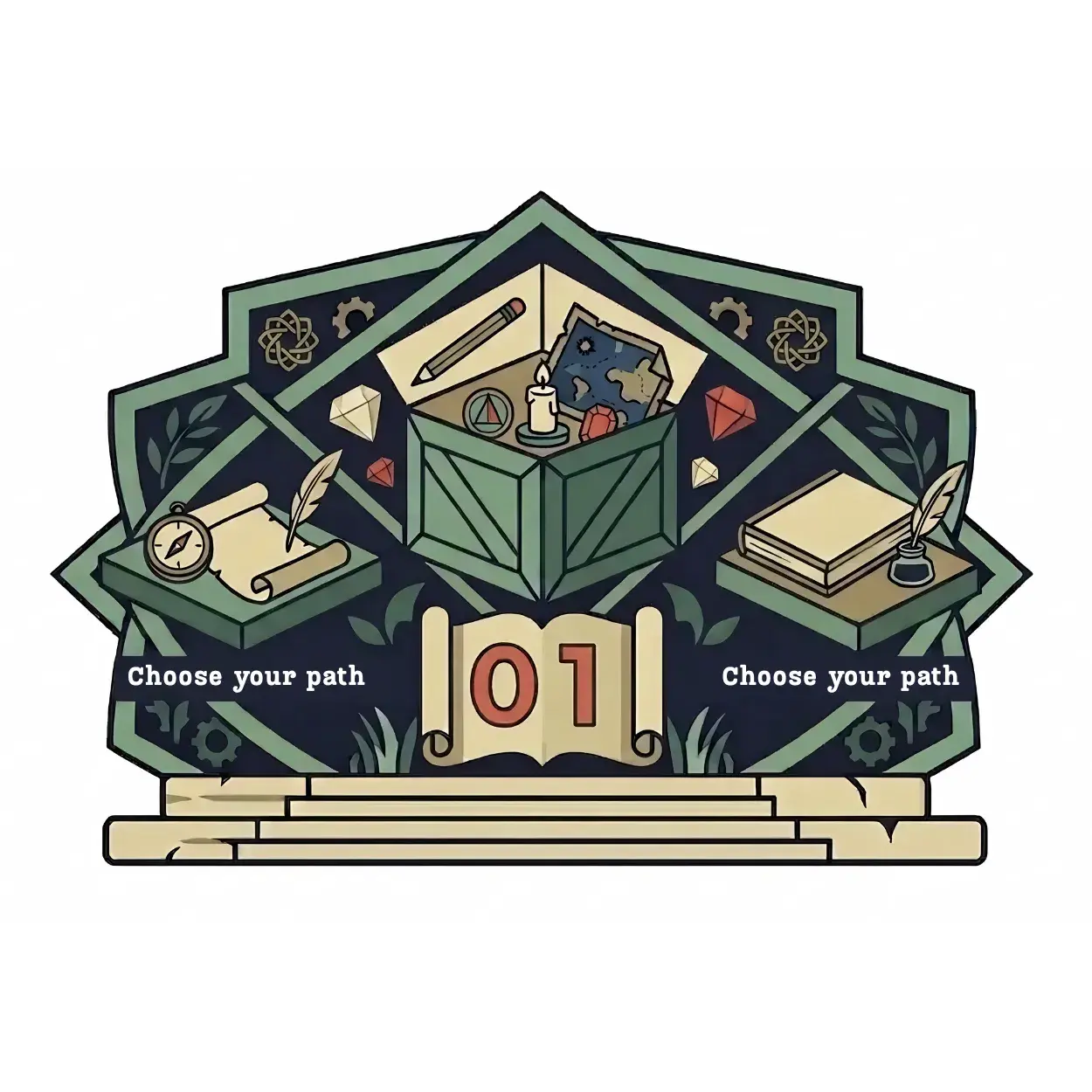 Choose Your Path illustration